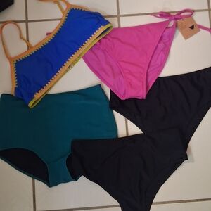 Asorted Biki Bottoms And 1 Top